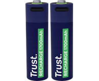 Trust 2x AA - ładowanie USB-C - 1321008 - zdjęcie 1